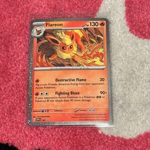 Flareon [Cosmos Holo] #167 – Pokémon Promo – As Pictured